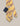 Krawat Giallo Regimental