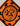 Jedwabna Apaszka It's a Beautiful Day to Leave Me Alone (Orange)