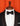 Batwing, Black Silk Satin Bow Tie